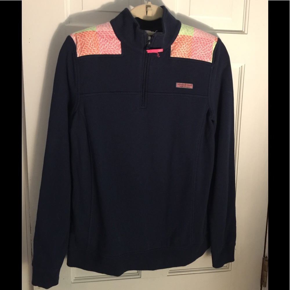 Vineyard Vines women’s navy shep shirt M